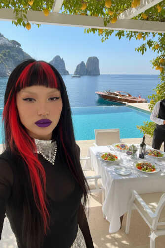 Amalfi villa lifestyle photo