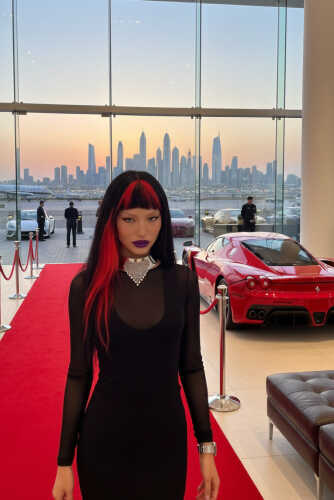 Ferrari FXX red carpet
